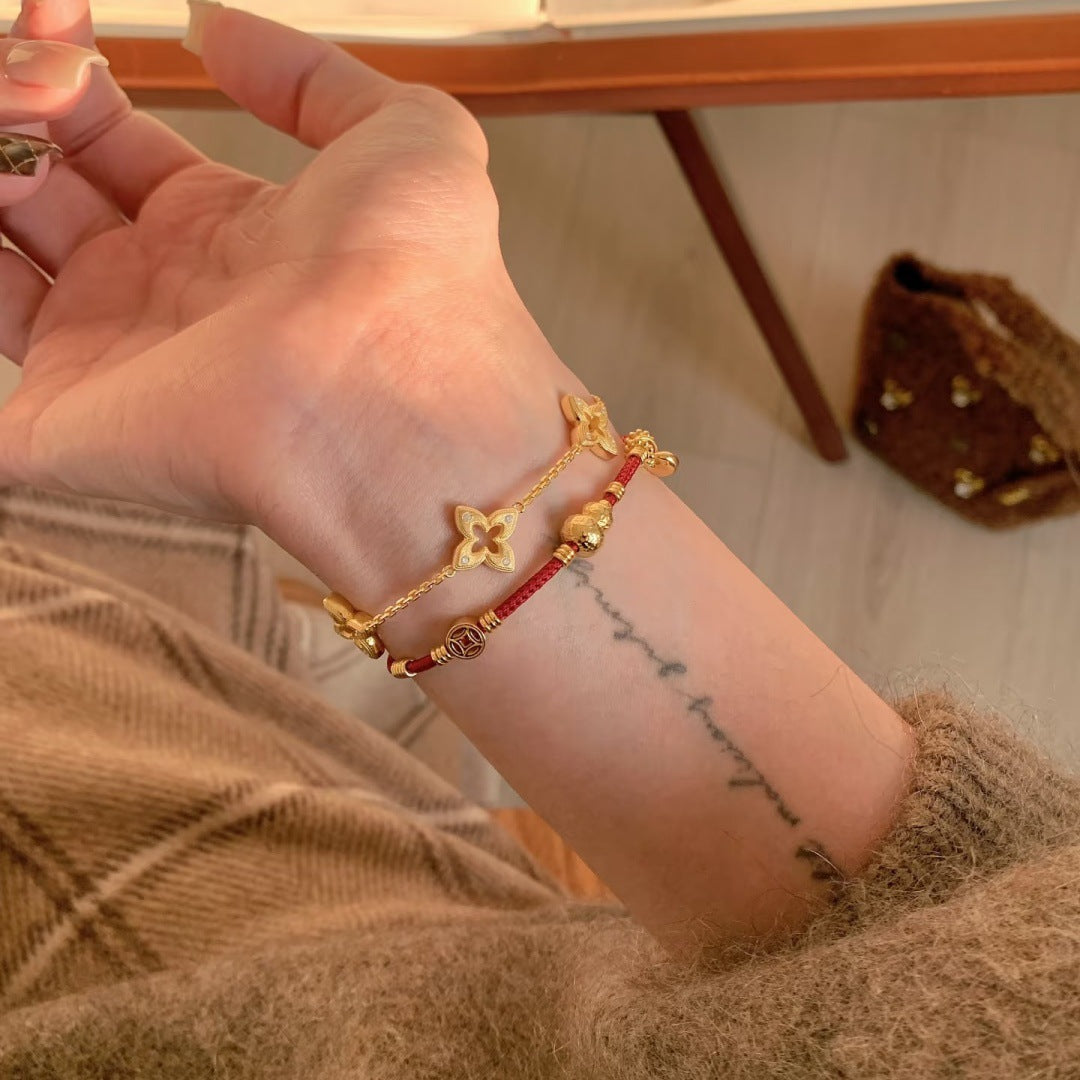 Four Leaf Clover Bracelet