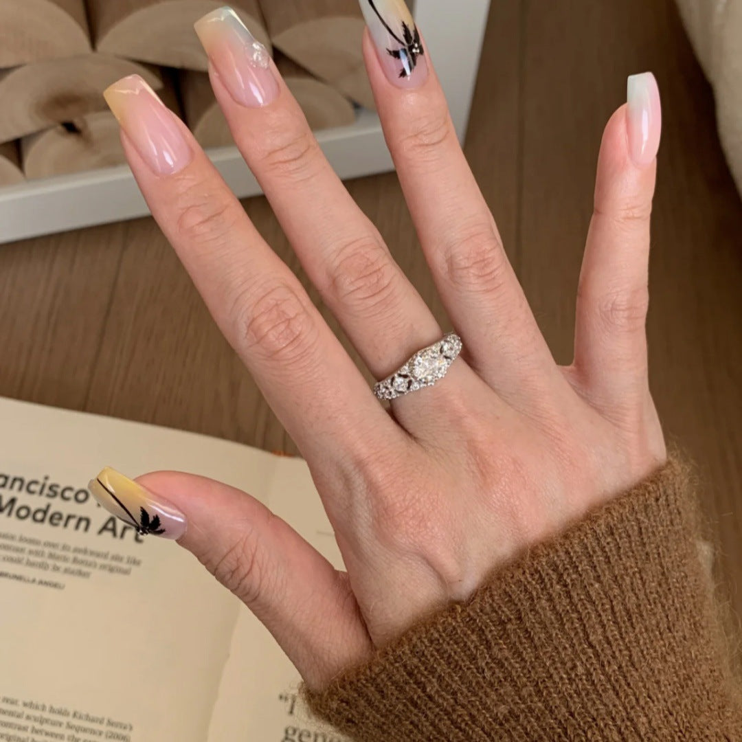 vintage brushed hollow diamond lace ring