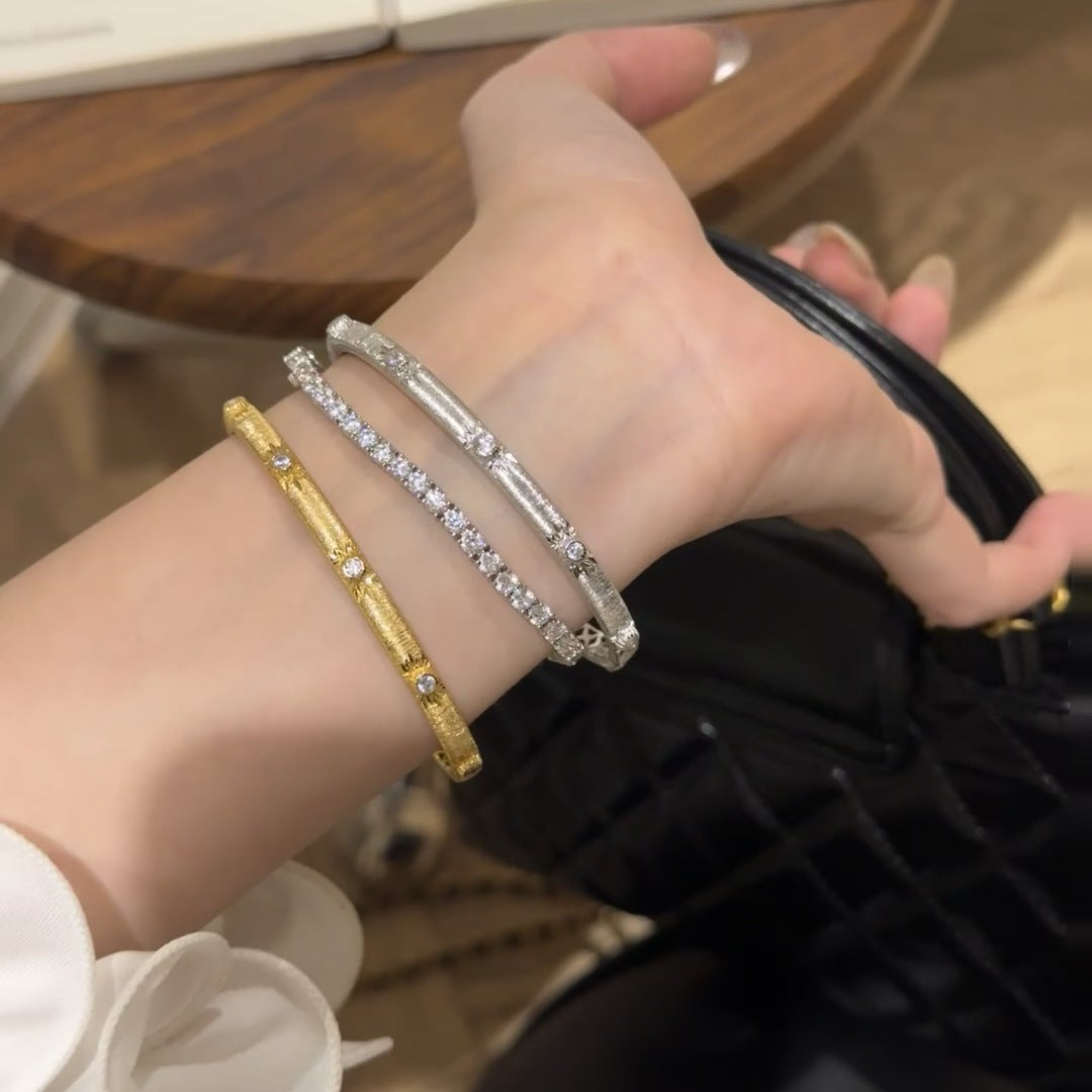 Satin Star Brushed Bracelet
