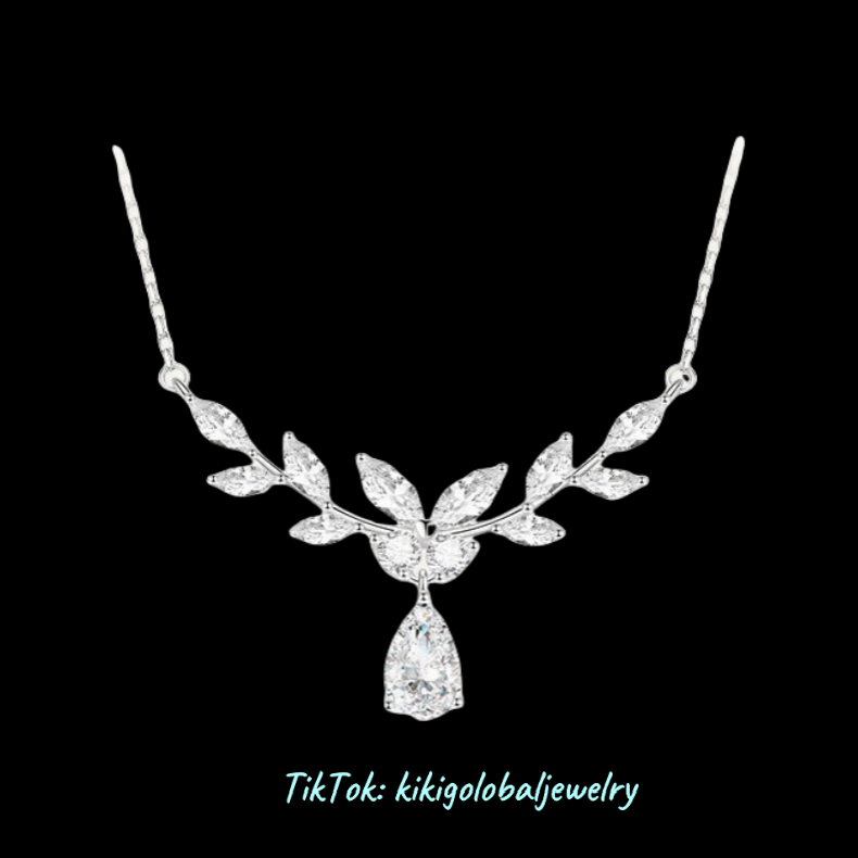 Super shiny! S999 sterling silver butterfly necklace