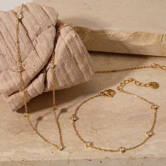 Zirconia Necklace