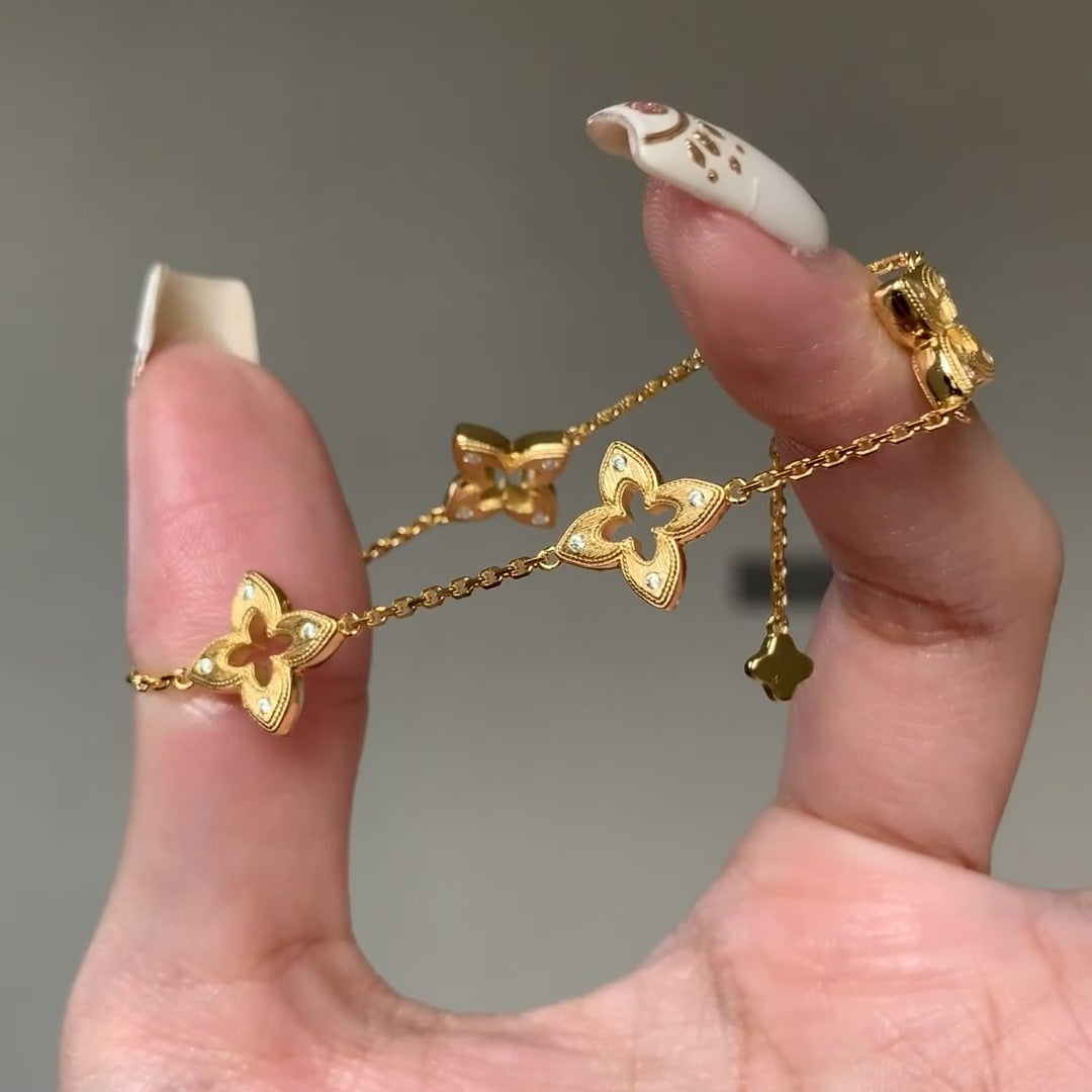 Four Leaf Clover Bracelet