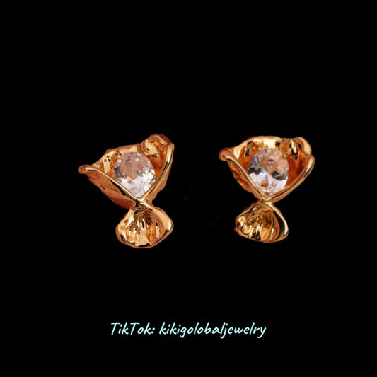 Bouquet Zirconia Earrings