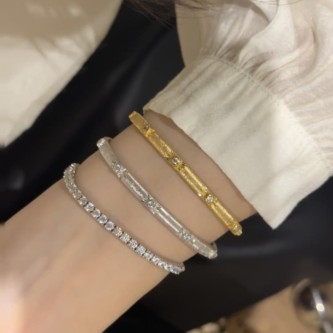 Satin Star Brushed Bracelet
