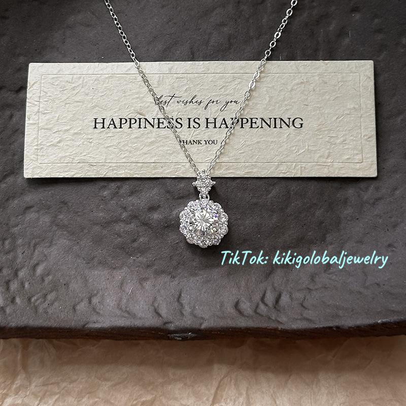 S925 sterling silver Galaxy Rock Candy necklace