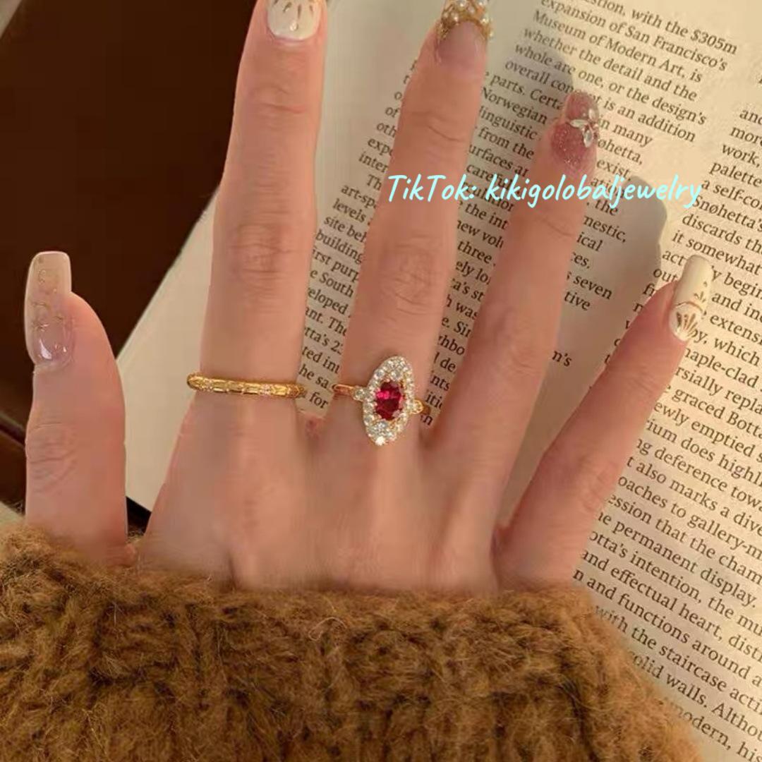 Ruby Marquise Ring