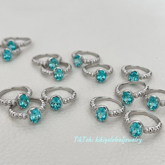 s925 sterling silver sapphire ring