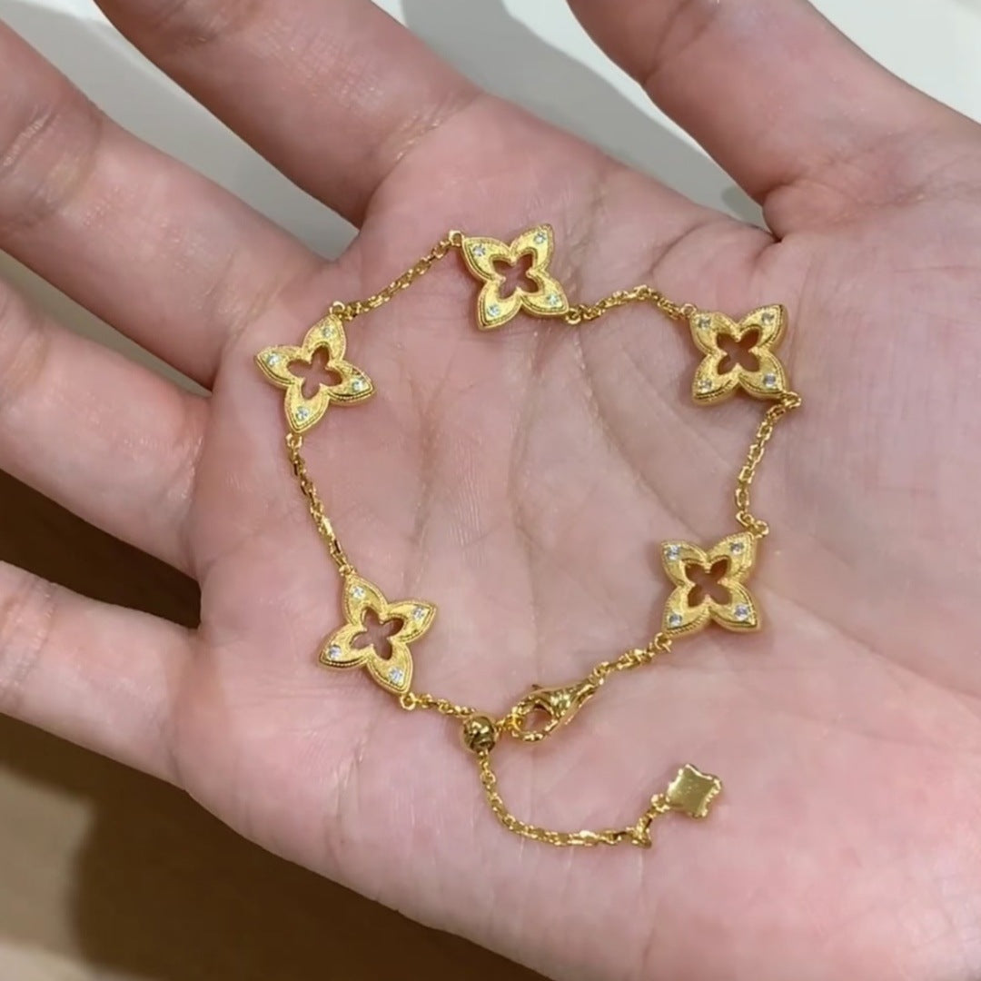 Four Leaf Clover Bracelet