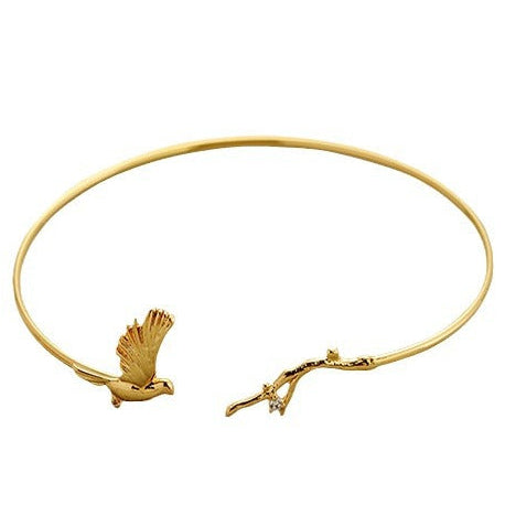 18K Gold Magpie Bracelet
