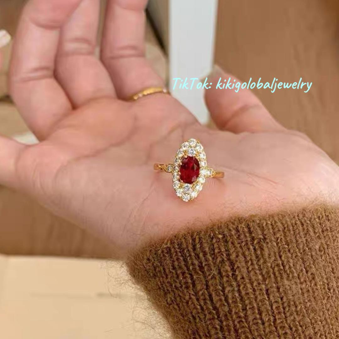 Ruby Marquise Ring