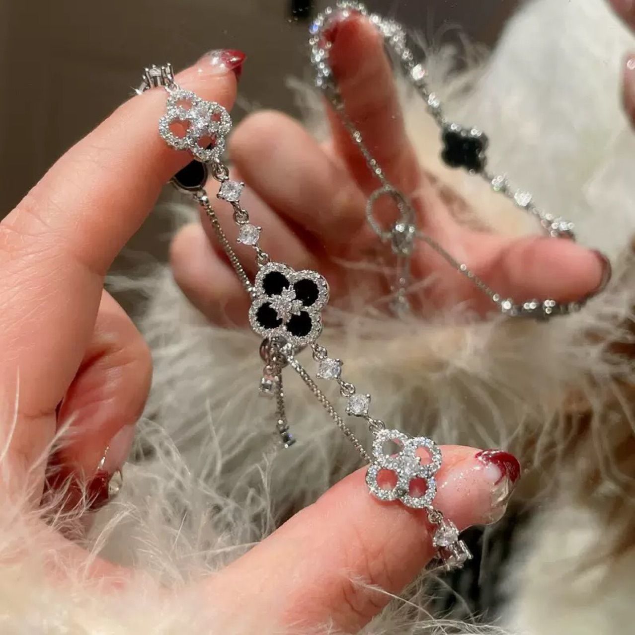 【BUY 3 GET 1 FREE】Four-leaf clover bracelet