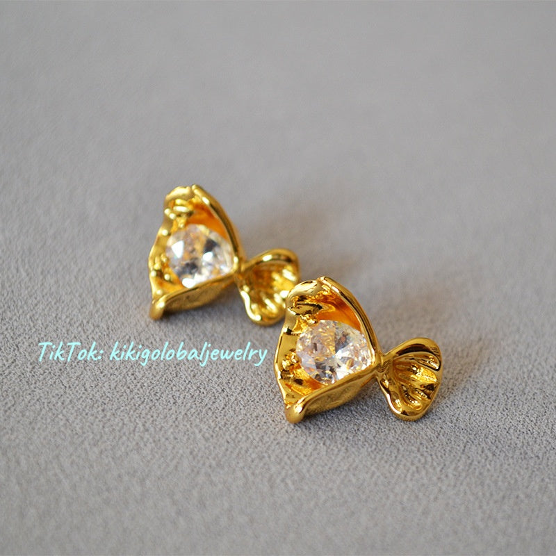Bouquet Zirconia Earrings